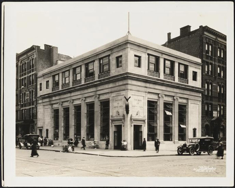 1765 Madison Avenue. The Bank of United States