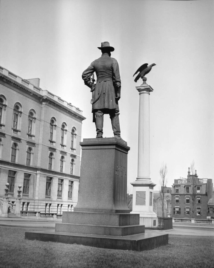 Charles Devens Statue, State House