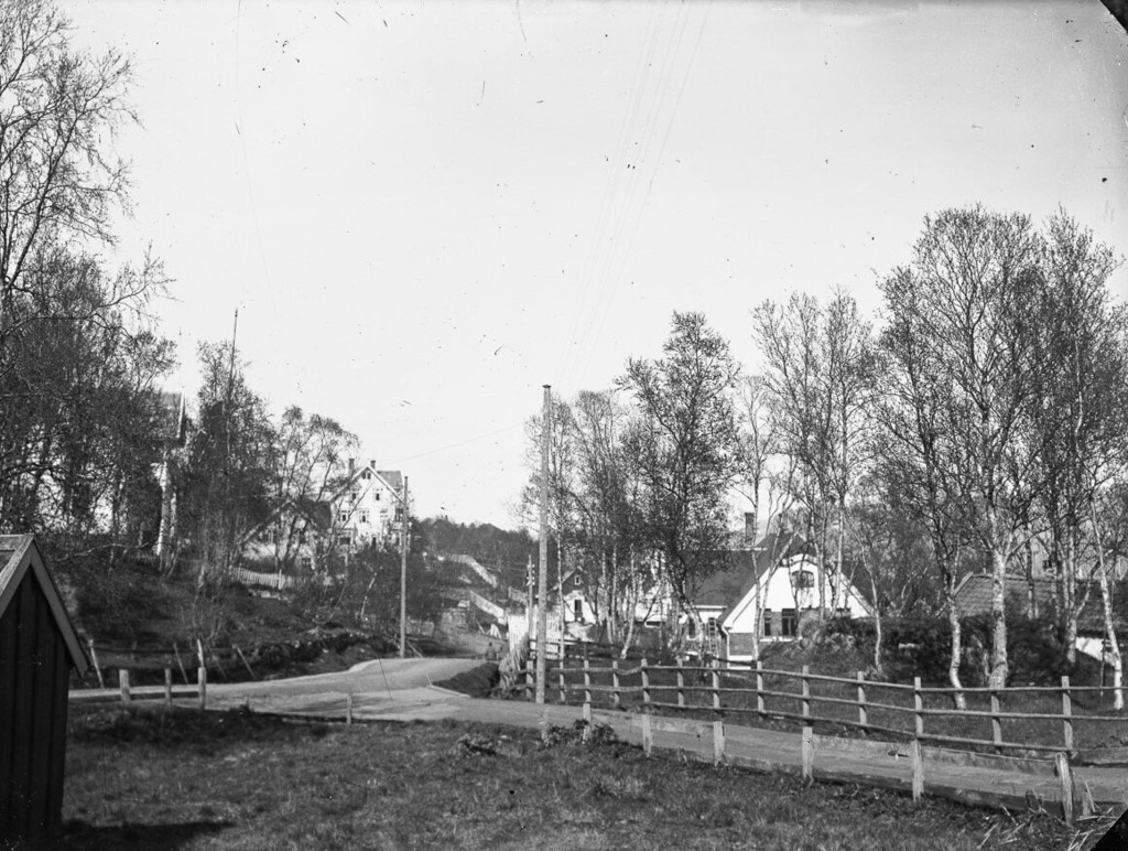 Krysset mellom Kirkegårdsvegen og Solheimvegen i Tromsø