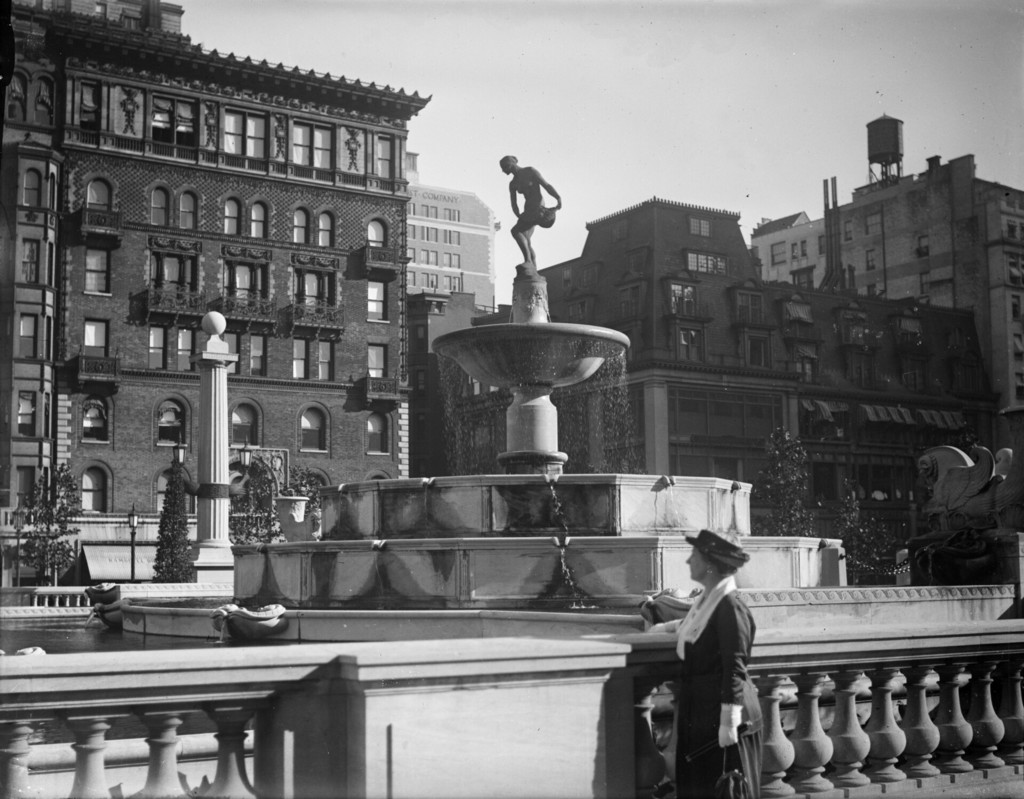 Pulitzer Memorial Fountain in Grand Army Plaza