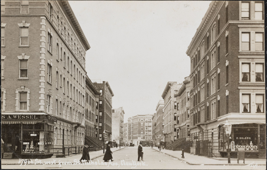 179th Street, west from St. Nicholas Avenue