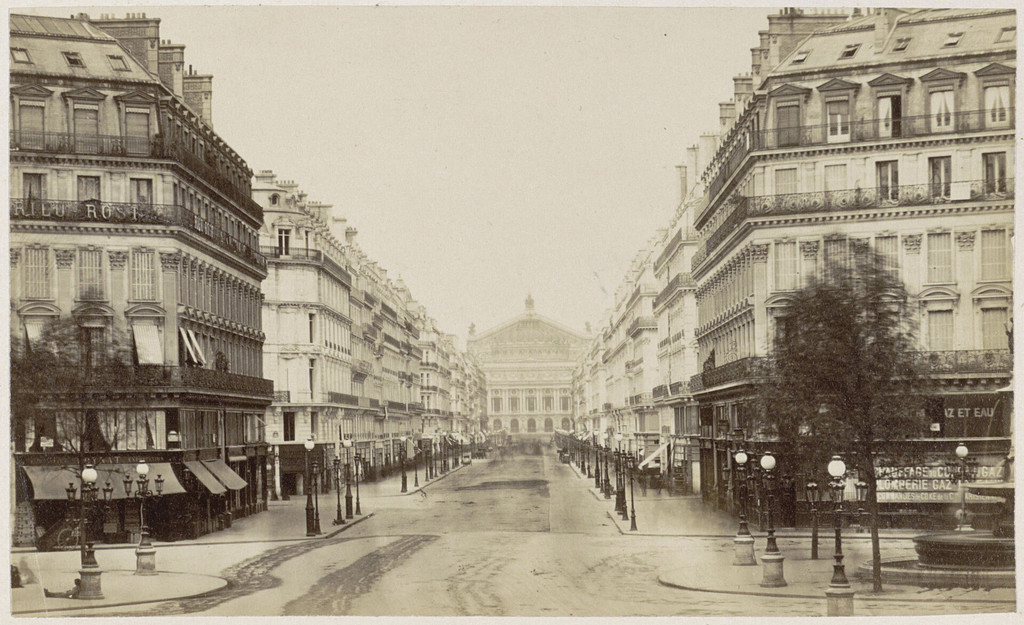 Perspective l'Avenue de l'Opéra