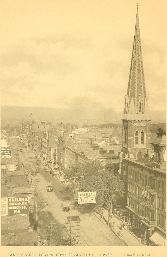 Genesee Street, Looking Down from City Hall Tower