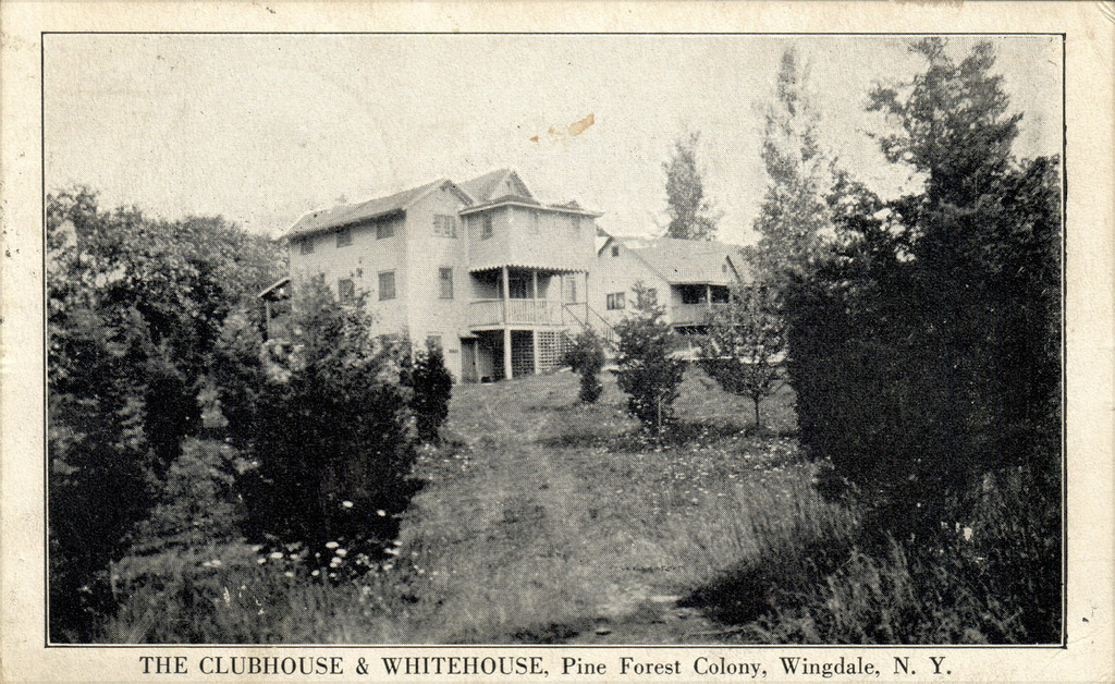 The Clubhouse & Whitehouse, Pine Forest Colony - Wingdale, N.Y