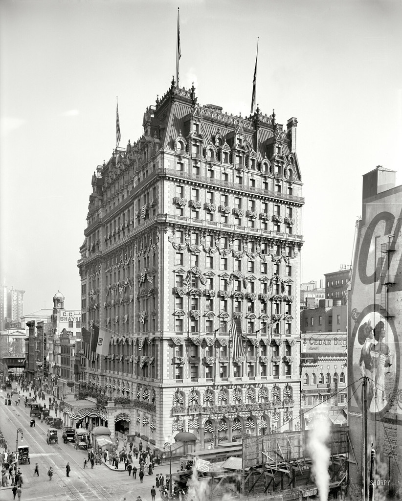 Knickerbocker Hotel, Broadway & 42nd Street