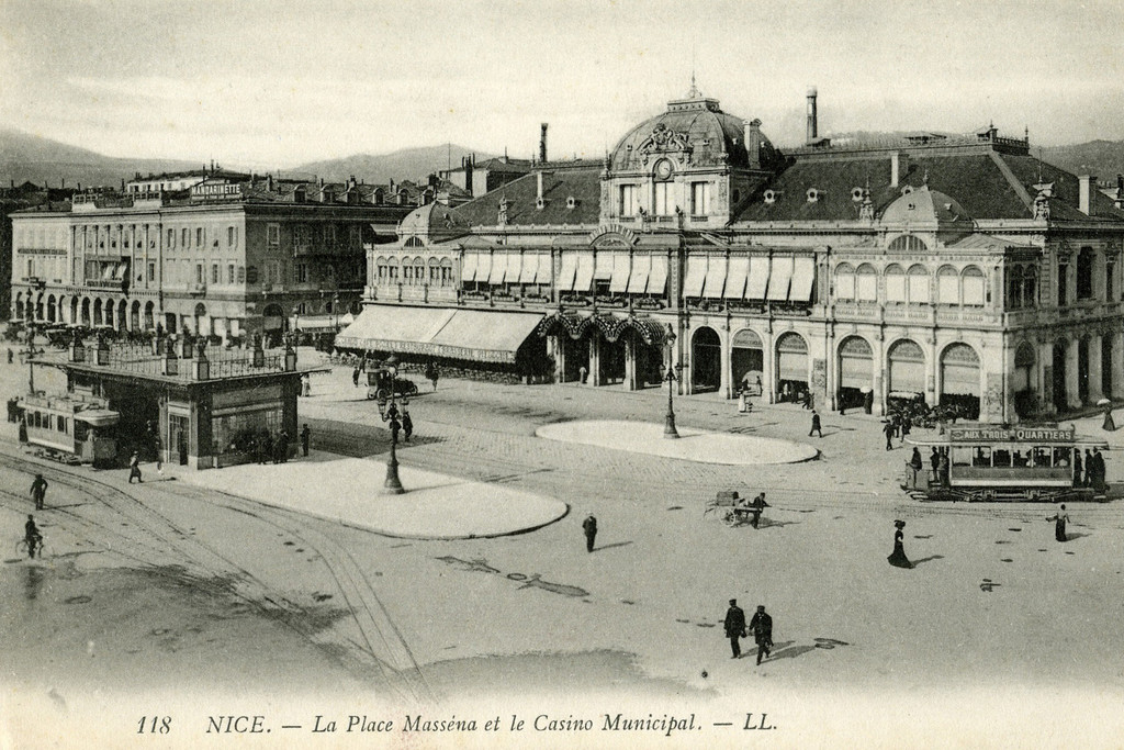 La Place Masséna et le Casino Monicipal