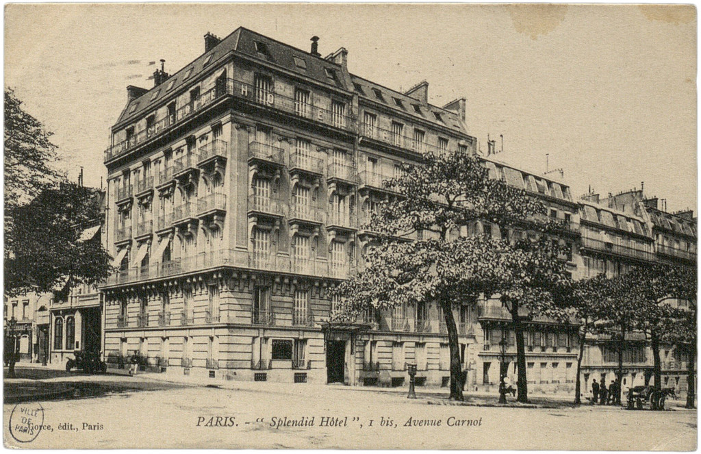 Splendide Hôtel. Avenue Carnot