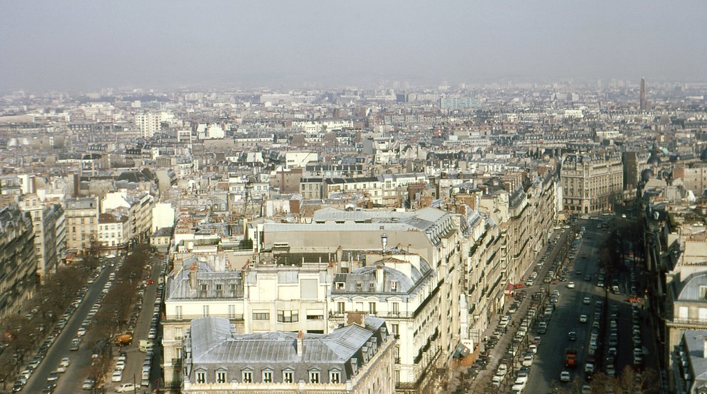 View of Carnot and Mac-Mahon from Arc de Triomphe