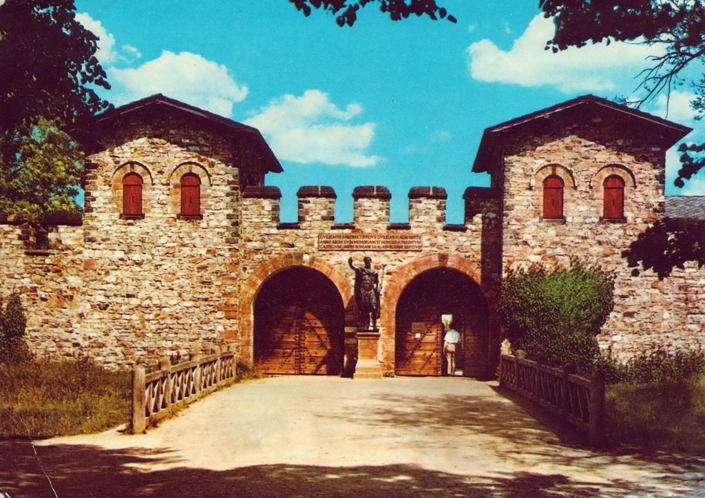 Tor der römischen Festung Saalburg
