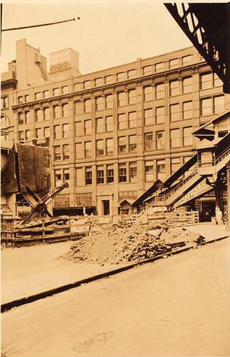 View showing the Bloomingdale Bros. Dept. Store