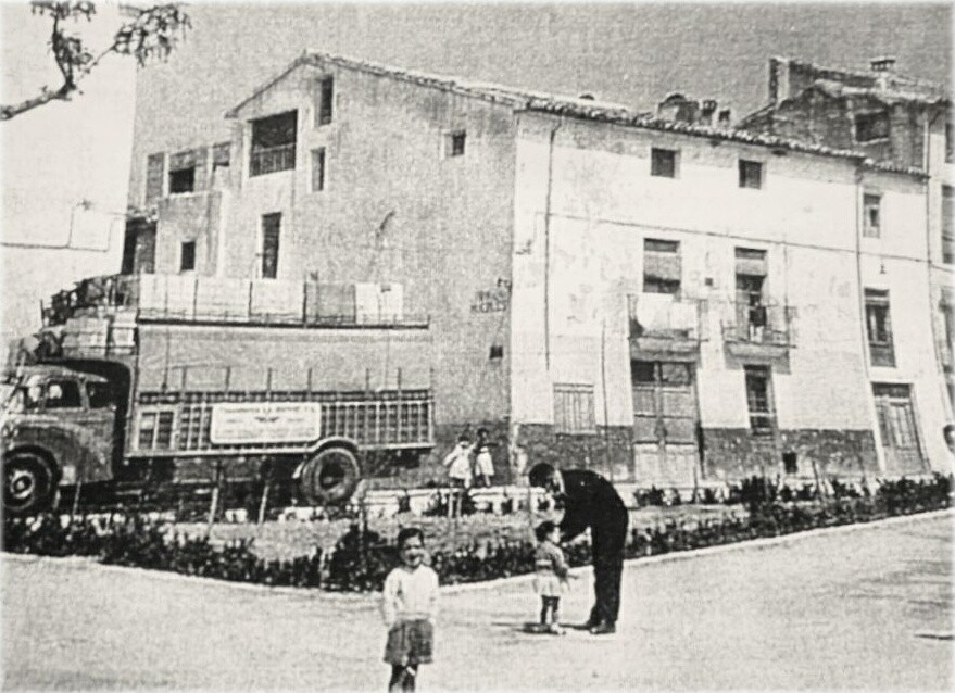 Plaza de San Vicente, años 50