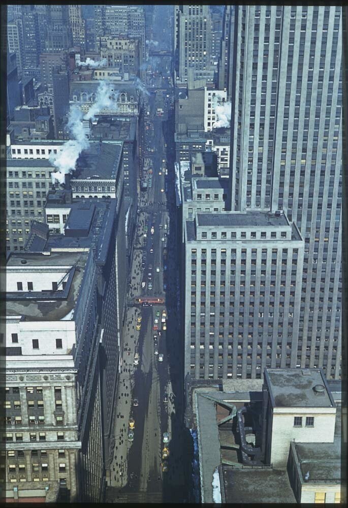 LaSalle Street from Board of Trade Tower