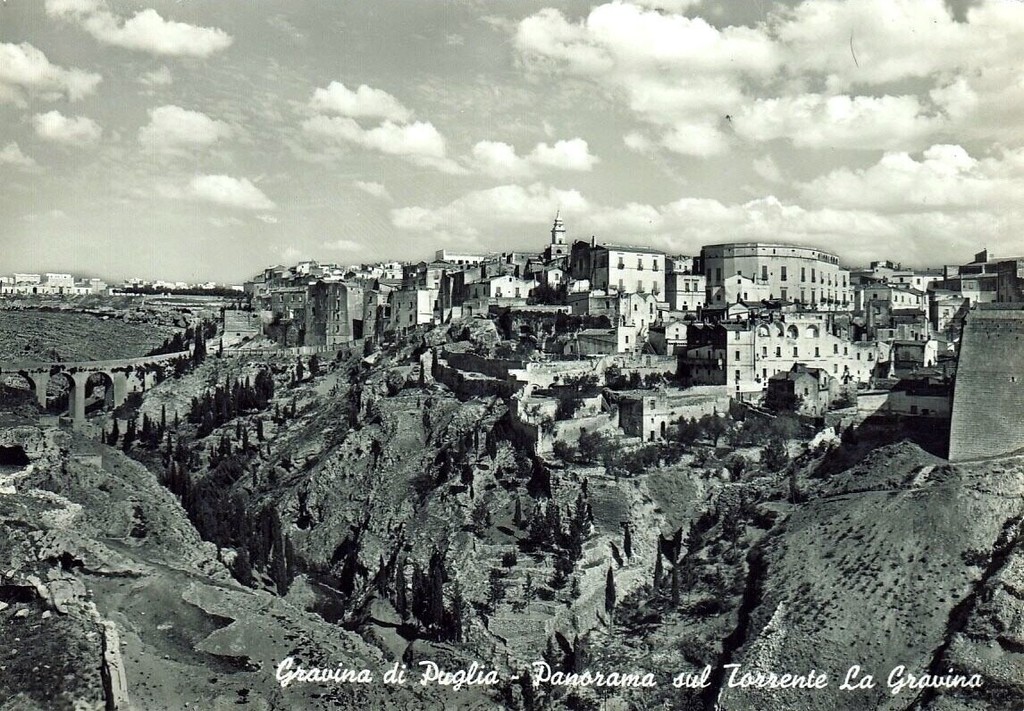 Gravina di Puglia, Panorama sul Torrente La Gravina