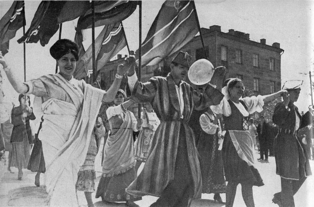 Demonstrație festivă a Tiraspolchanului