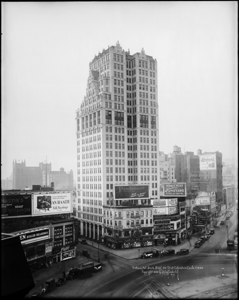Gotham National Bank, 59th Street at Columbus Circle