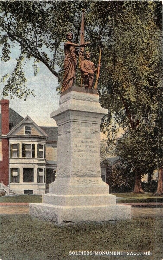Saco. Soldiers Monument