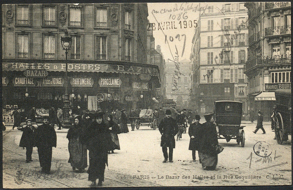 Le Bazar des Halles et Rue Coquillière