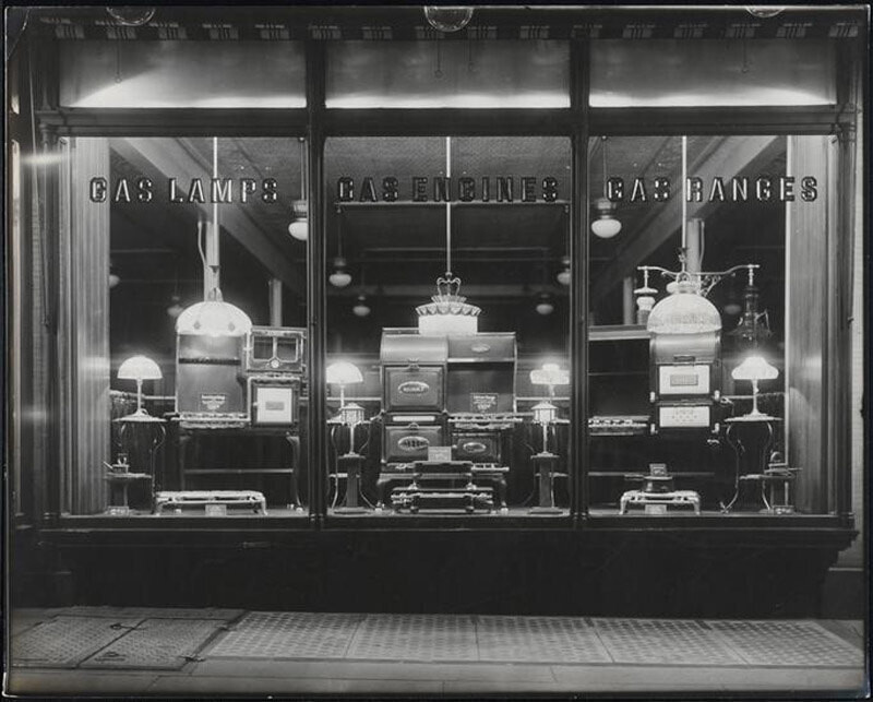 1909 Amsterdam Avenue. Branch. Display window, gas appliances