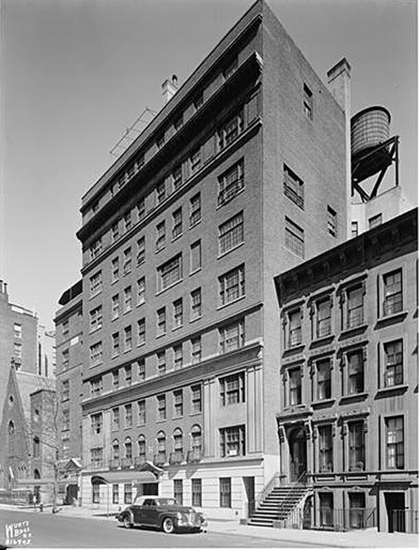 125 East 74th Street. Apartment house.