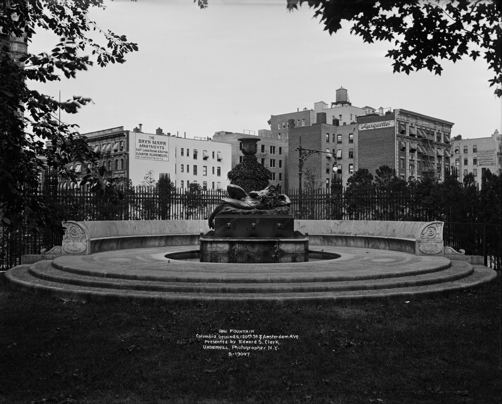 Pan Fountain, Columbia Grounds, 120th Street & Amsterdam Avenue