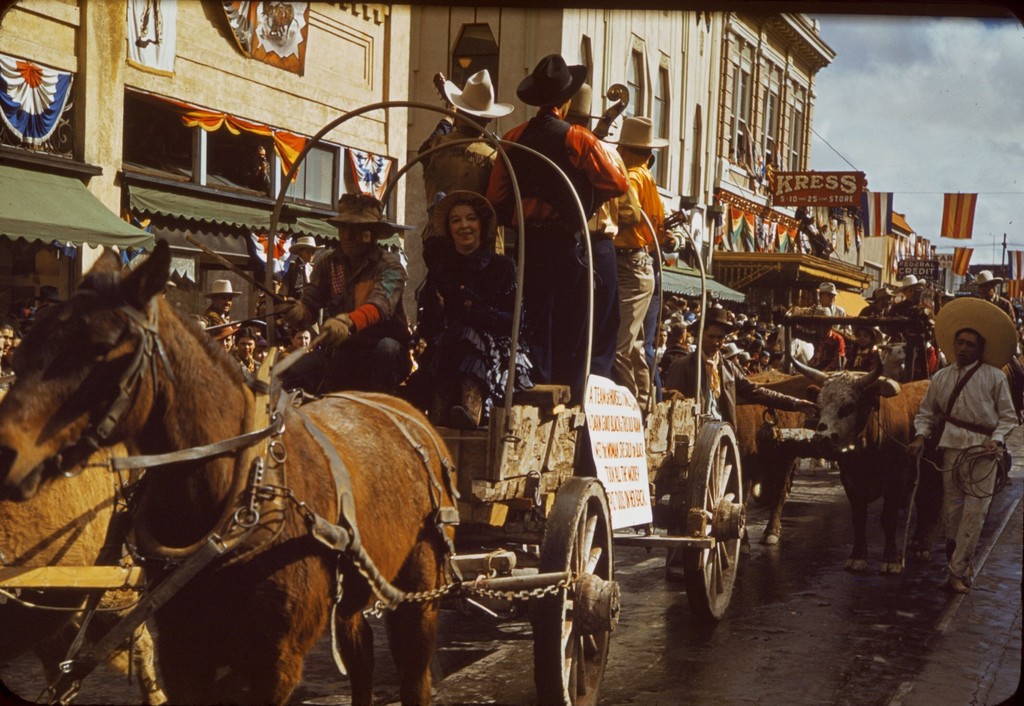 Rodeo parade at Congress Street