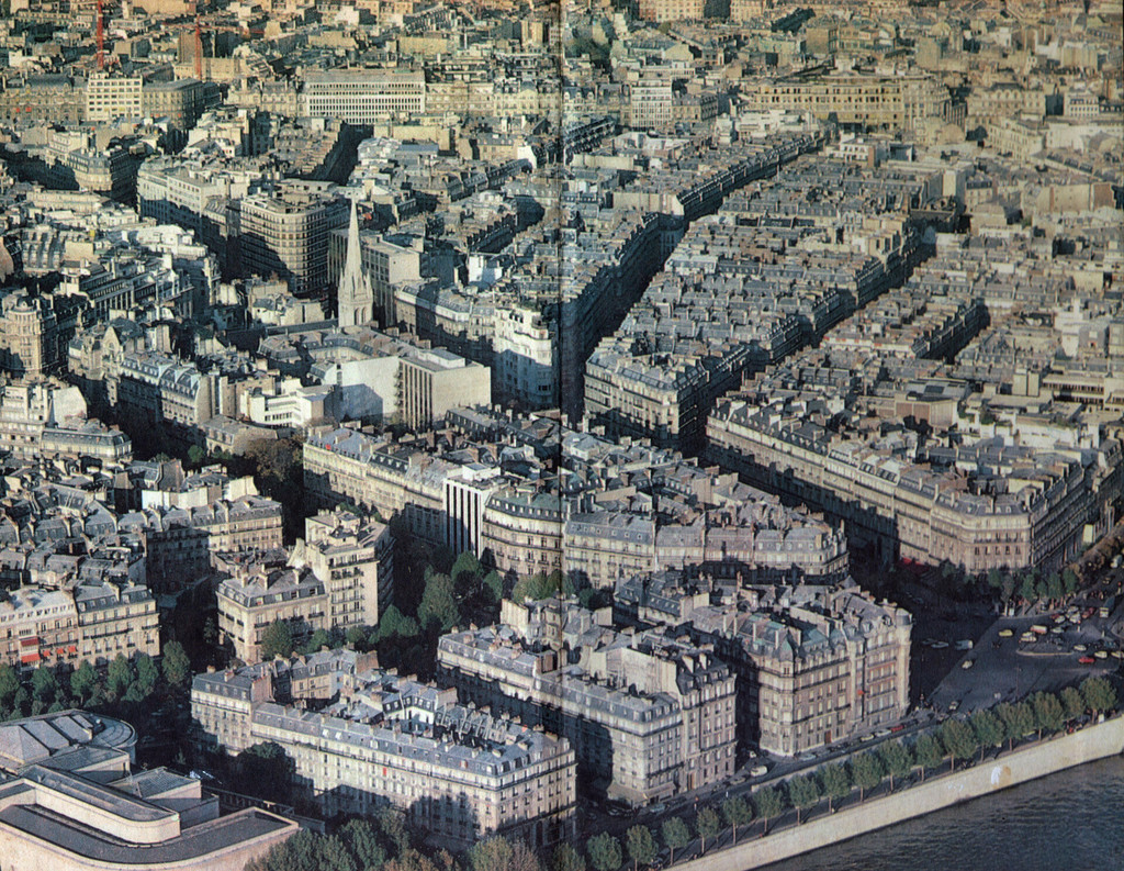 Vue aérienne de 8ème arrondissement