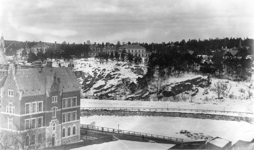 Roslagstulls sjukhus, tidigare Stockholms epidemisjukhus, vid Ruddammen, nära Roslagstull