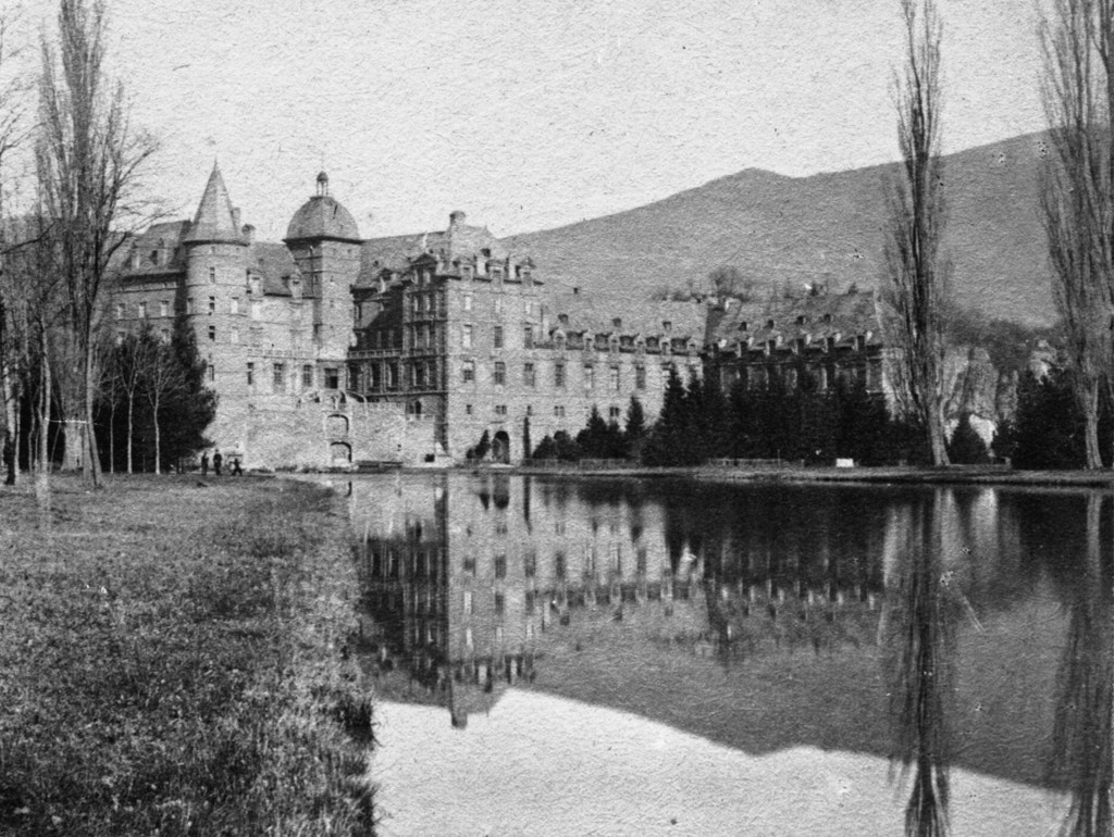Château de Vizille avant l'incendie