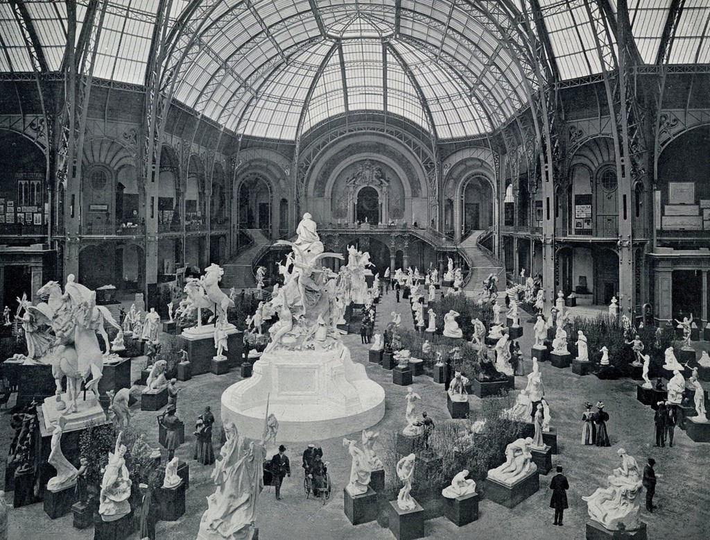 Le Grand Palais - L'exposition de sculpture