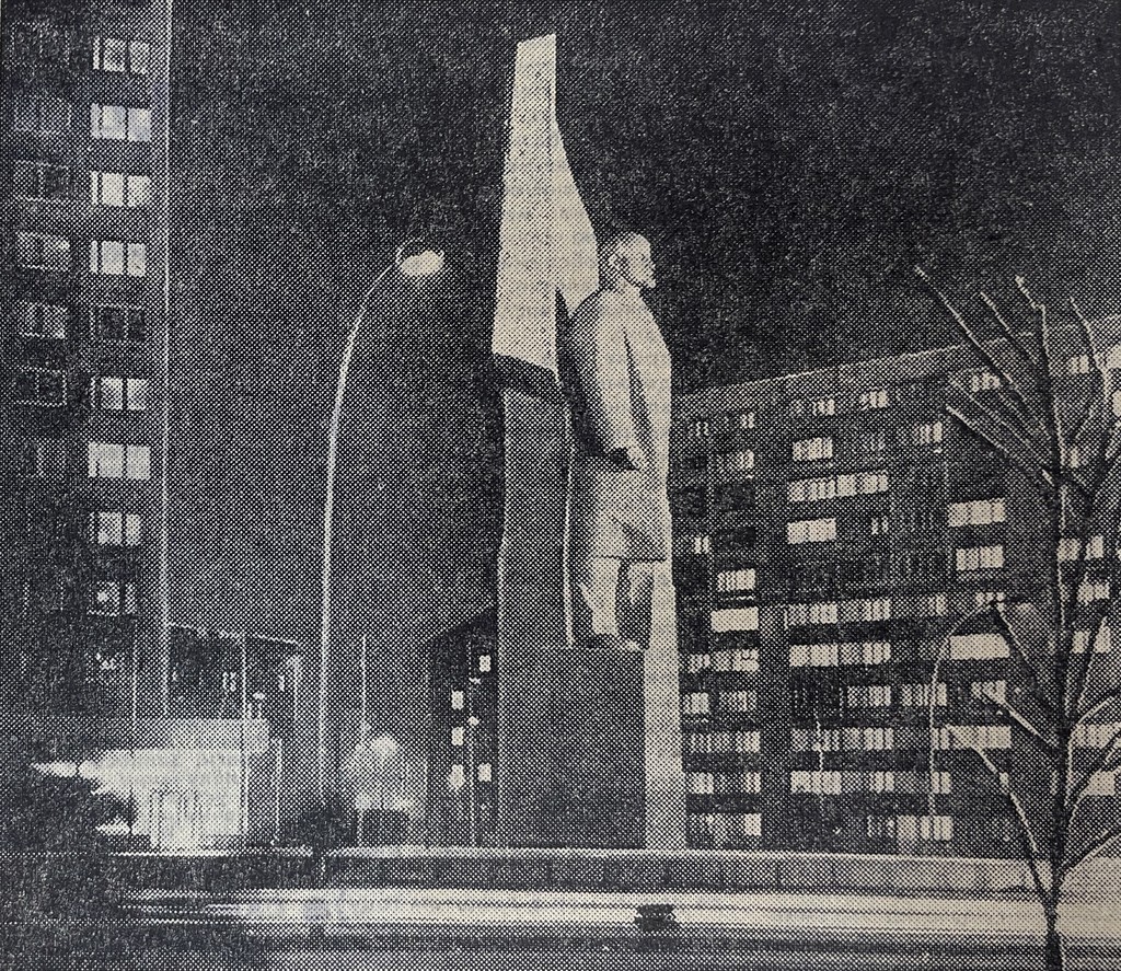 Denkmal zu V.I. Lenin in Berlin