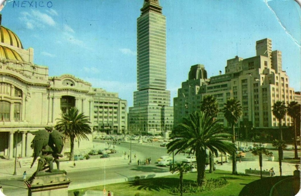 Torre Latinoamericana & Monumento a Beethoven