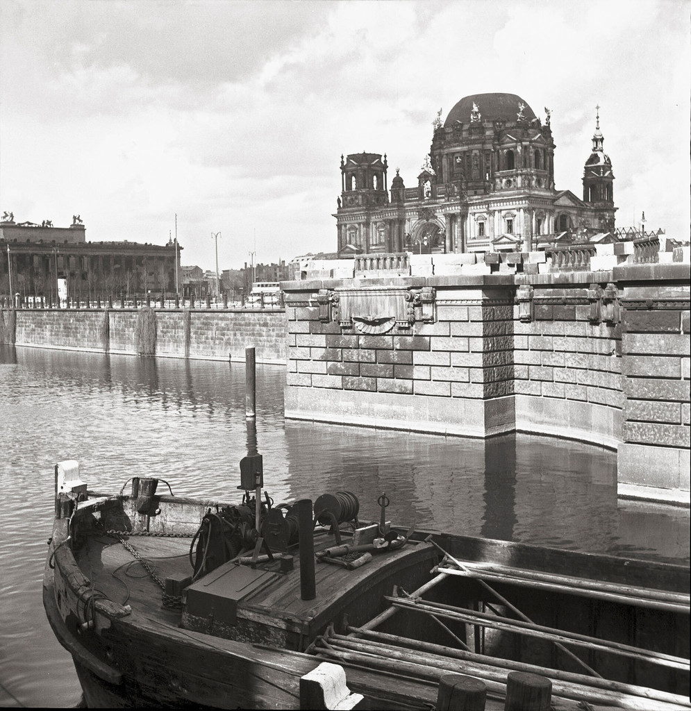 The bombed and demolished building of the Berliner Dom