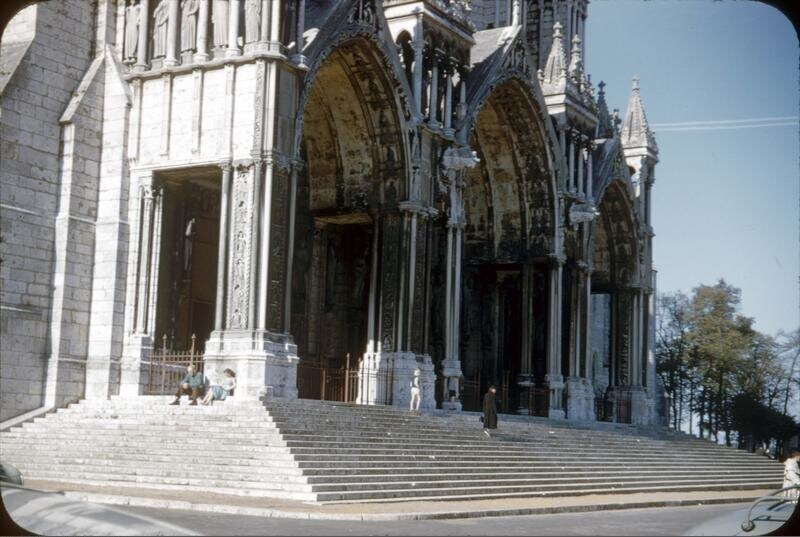 Cathédrale Notre-Dame de Chartres. Façade sud: portails