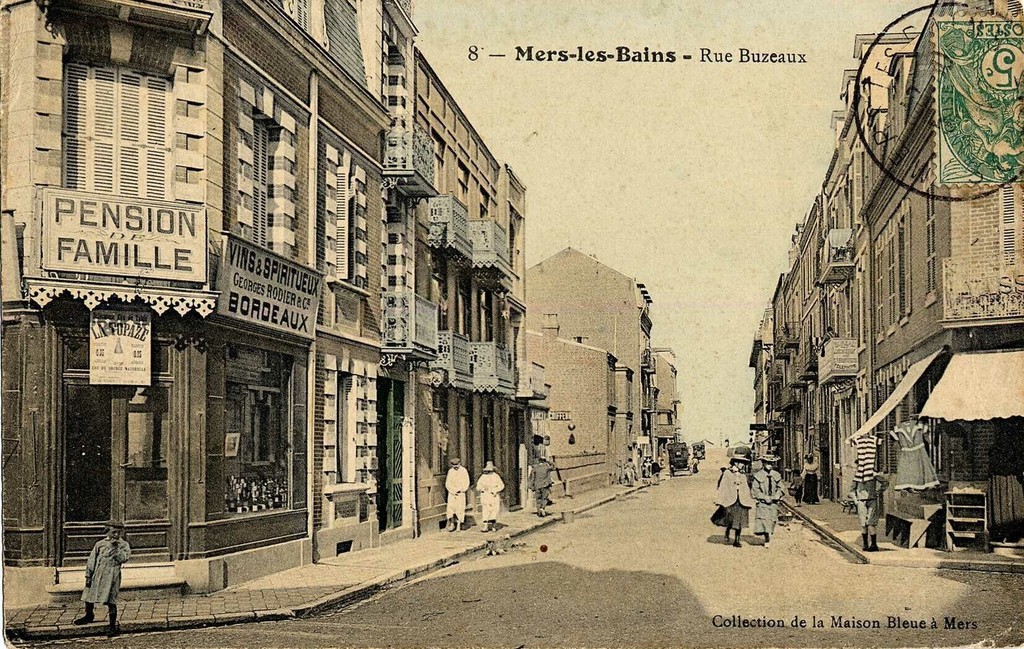 Mers-les-Bains. Rue Buzeaux