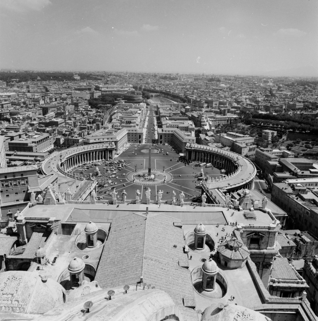 Panorama dalla cupola di San Pietro