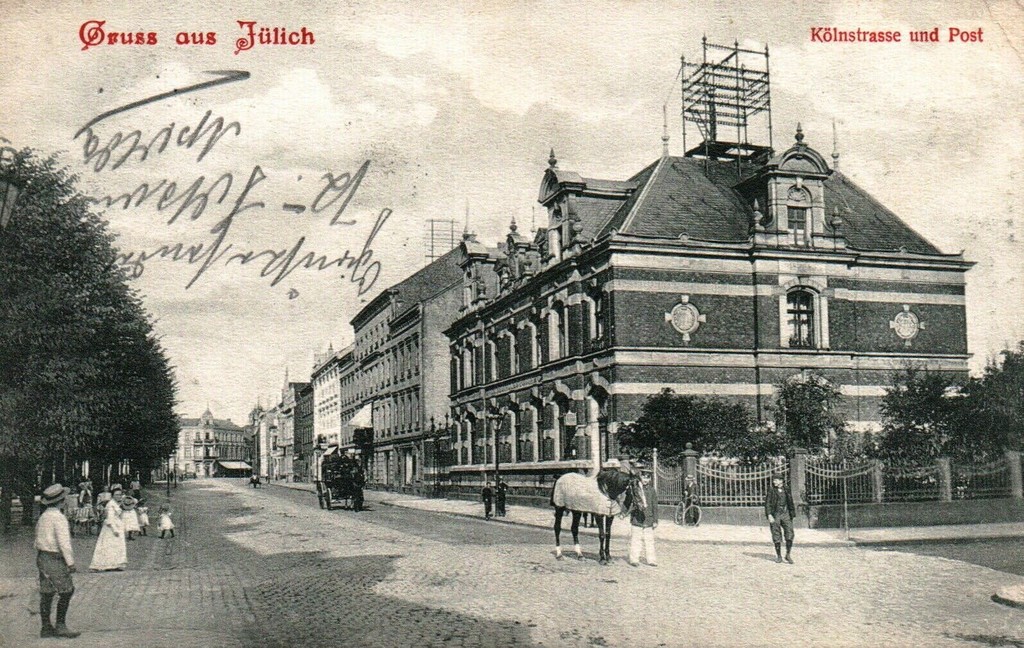 Jülich. Kölnstraße / Poststraße