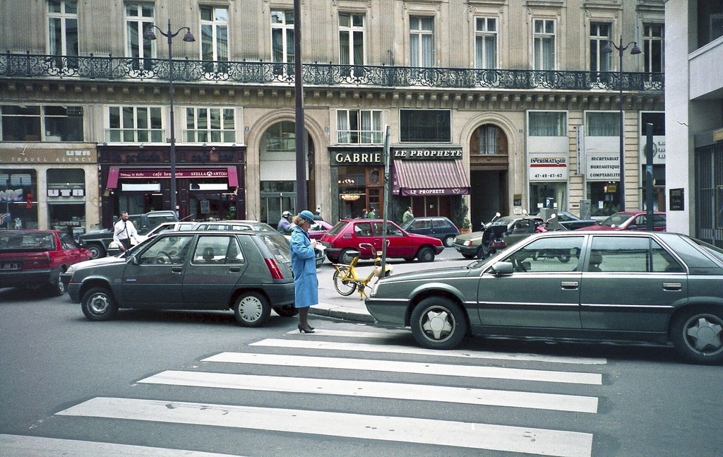 Stationnement parisien - Rue de la Chaussée-d'Antin