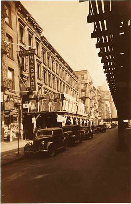 Sixth Ave., west side, north from (No. 1287), but not including West 51st Street.