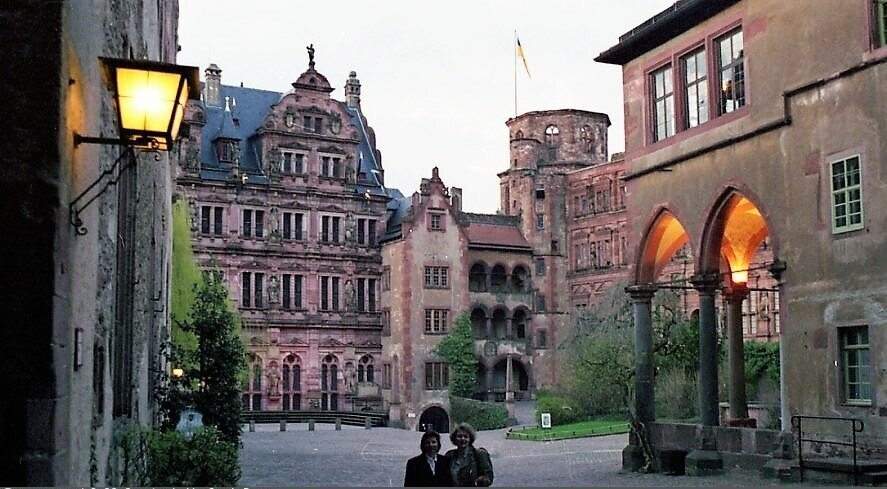 Innenhof des Heidelberger Schlosses