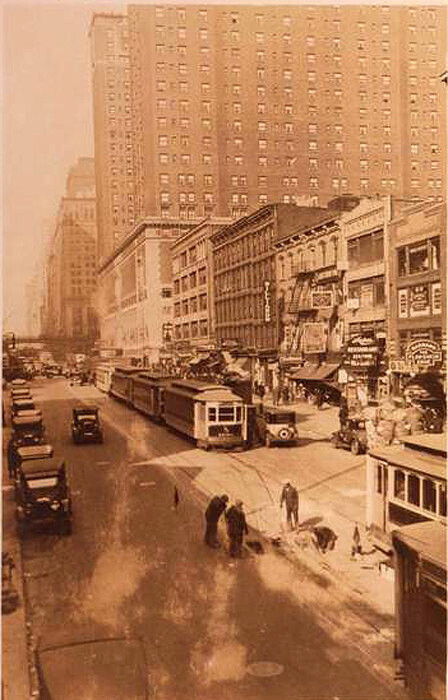 42nd Street, north side, west from No. 153 between Third and Lexington Avenues. February 6, 1928