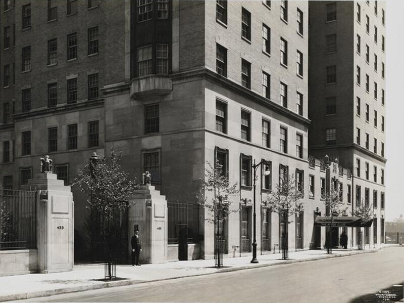 435 East 52nd Street. River House, lower stories