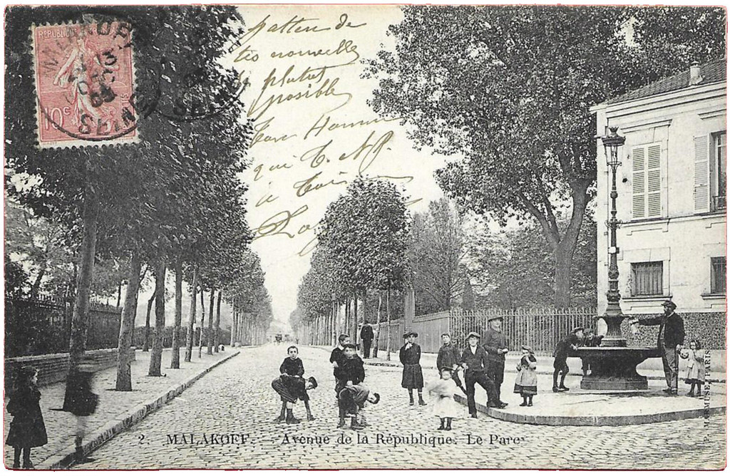 Avenue de la République. le Parc