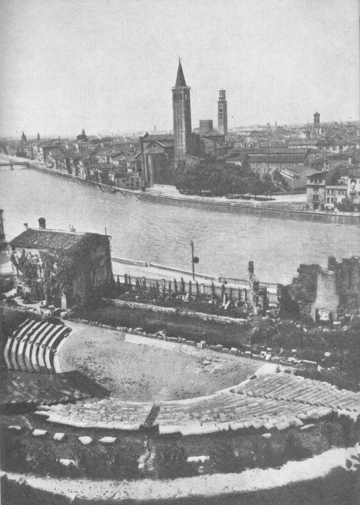 Verona dal colle di San Pietro