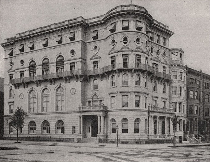 Southwest corner of 72nd Street and Broadway, The Colonial Club, NY
