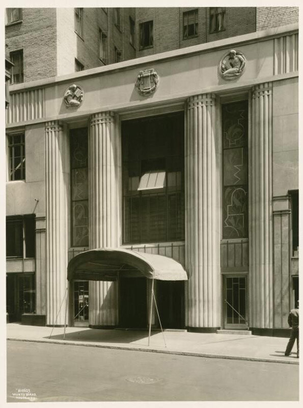58th Street - Sixth Avenue, Entrance to Hotel Barbizon Plaza, NY