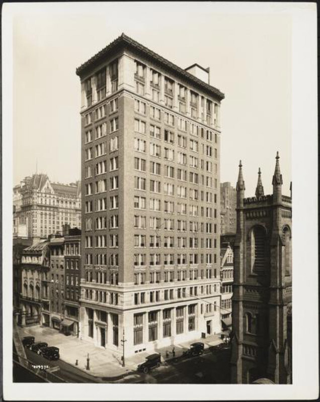 East 57th Street and Madison Avenue, northwest corner. Banker's Trust Company