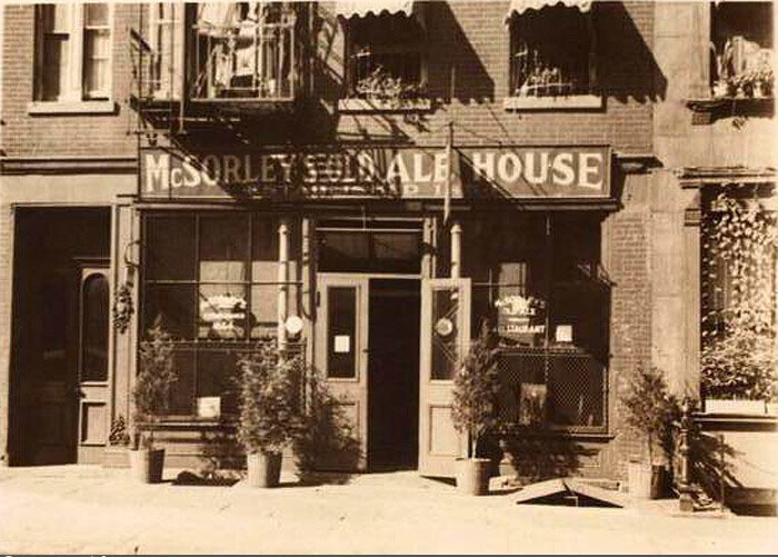The Ale House occupying the lower story of No. 15. September 1937