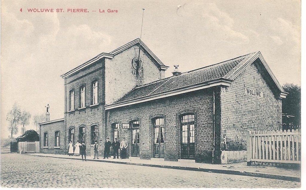 La gare de Woluwé Saint Lambert
