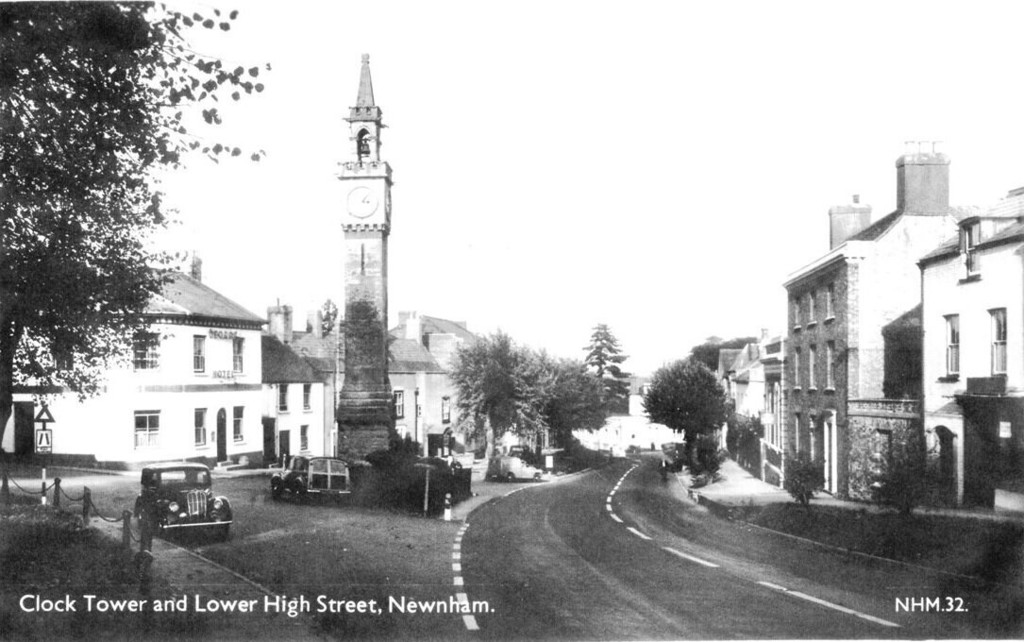 Clock Tower and Lower High Street, Newnham
