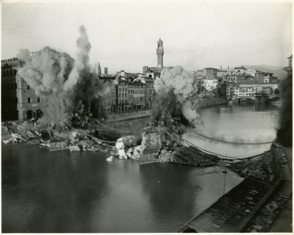 L'esplosione del Ponte di Santa Trinita